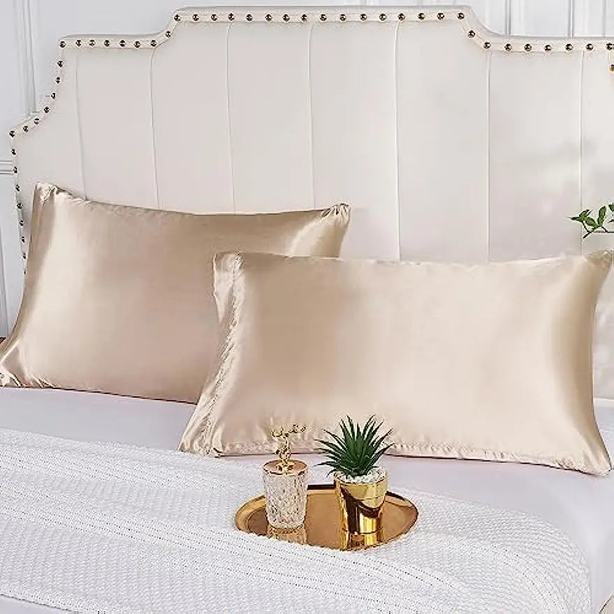 1Pc Boost Beauty Sleep Silky Satin Pillowcases: Cooling, Hair and Skin-Friendly, Easy-Care