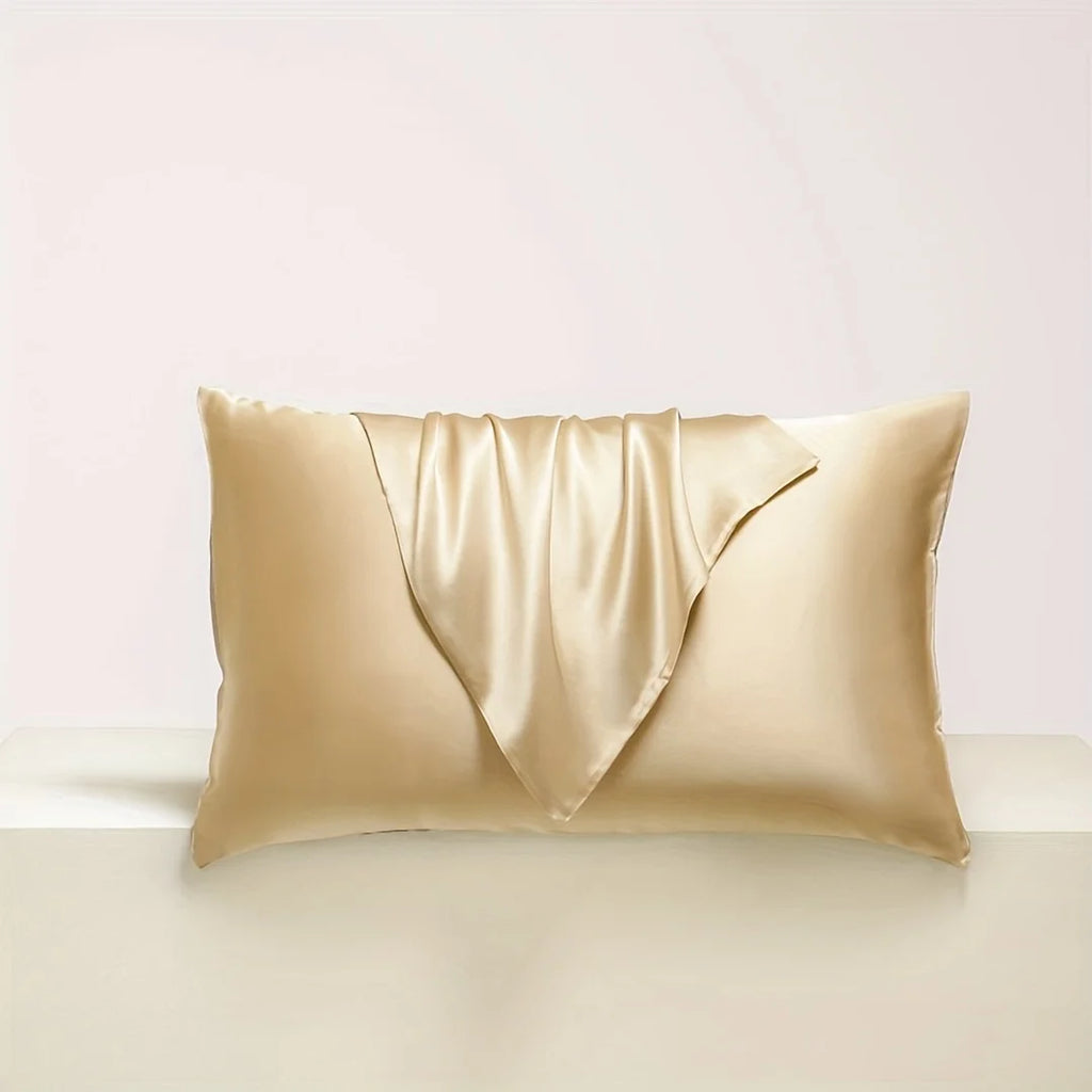 1Pc Boost Beauty Sleep Silky Satin Pillowcases: Cooling, Hair and Skin-Friendly, Easy-Care